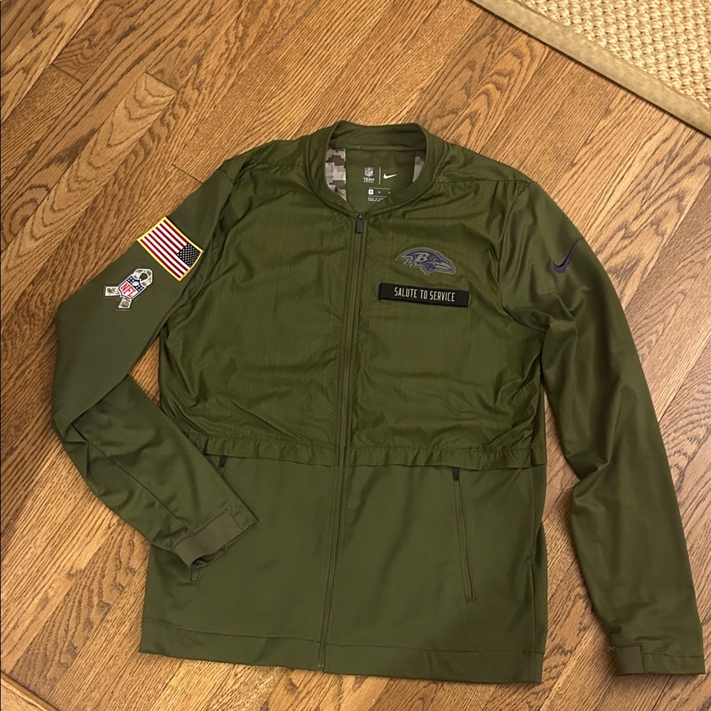 Nike Men's Field Jacket. Ravens football.